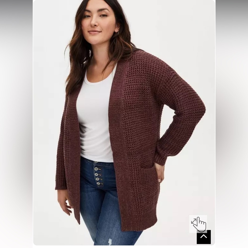 3X - torrid Boyfriend Cardigan